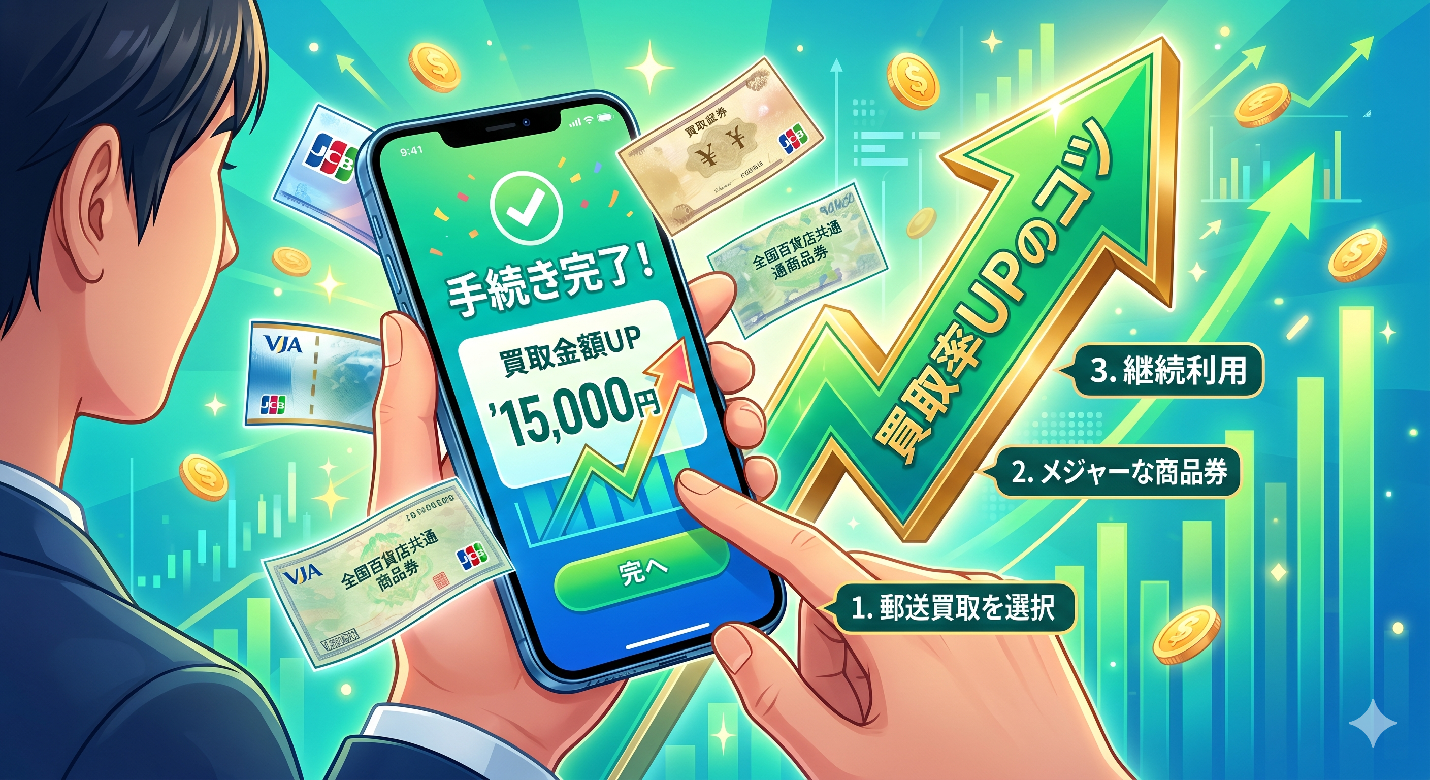 リフチケで買取率を上げるコツ